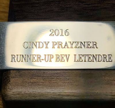 Custom engraved recognition plaques, Engraver's Den