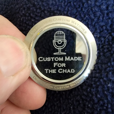 Engraved Watch from Engraver's Den