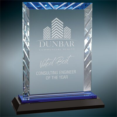 Custom engraved corporate recognition awards from Engraver's Den