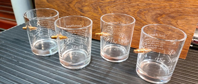 Custom engraved glassware, Engraver's Den