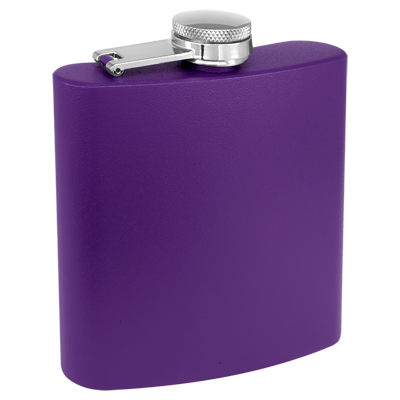 Custom imprinted promotional flask, Engraver's Den