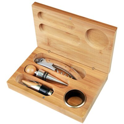Custom engraved wine tool sets, personalized gifts from Engraver's Den