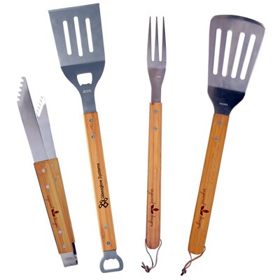 Custom engraved grill utensils, personalized gifts from Engraver's Den