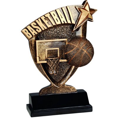 Custom engraved sports awards, personalized basketball products from Engraver's Den