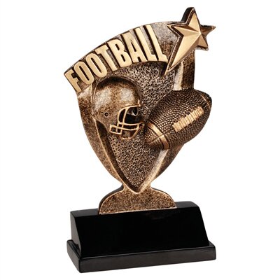 Custom engraved sports awards, personalized football products from Engraver's Den