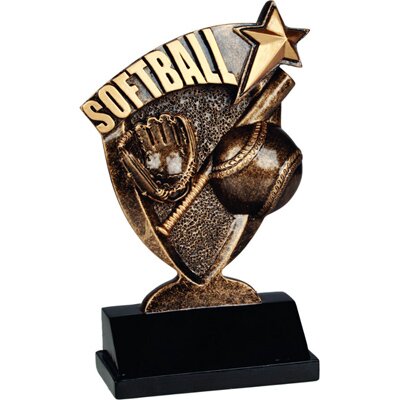 Custom engraved sports awards, personalized softball products from Engraver's Den