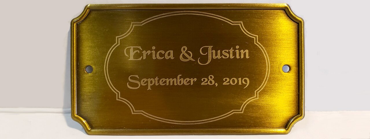 Unique personalized wedding gifts, custom engraved wedding & anniversary gifts, Engraver's Den, MA, RI
